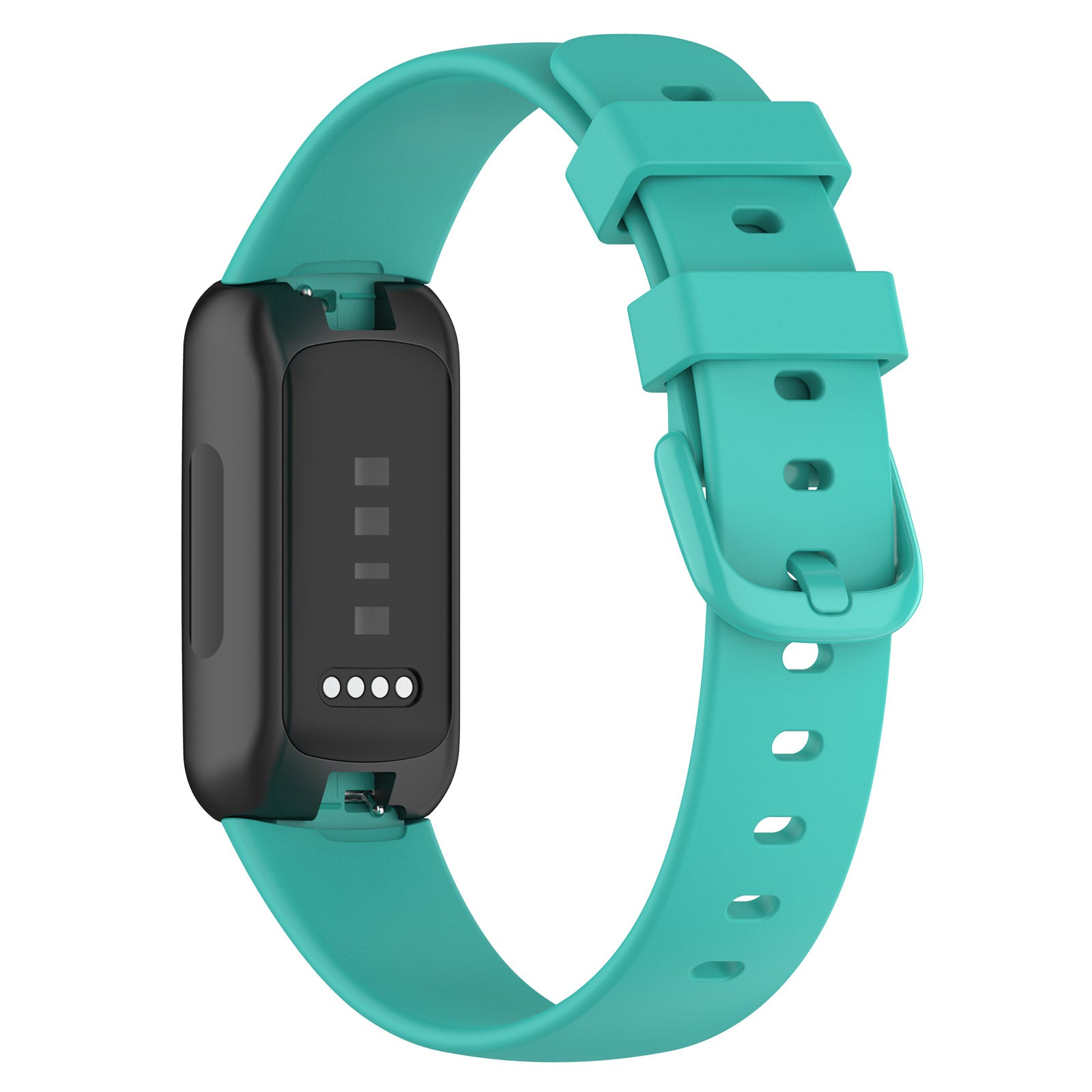 For Fitbit Inspire 3 Silicone Wristband Sports Watch Strap, Size: L - Black For Fitbit Inspire 3 Silicone Wristband Sports Watch Strap, Size: L - Black